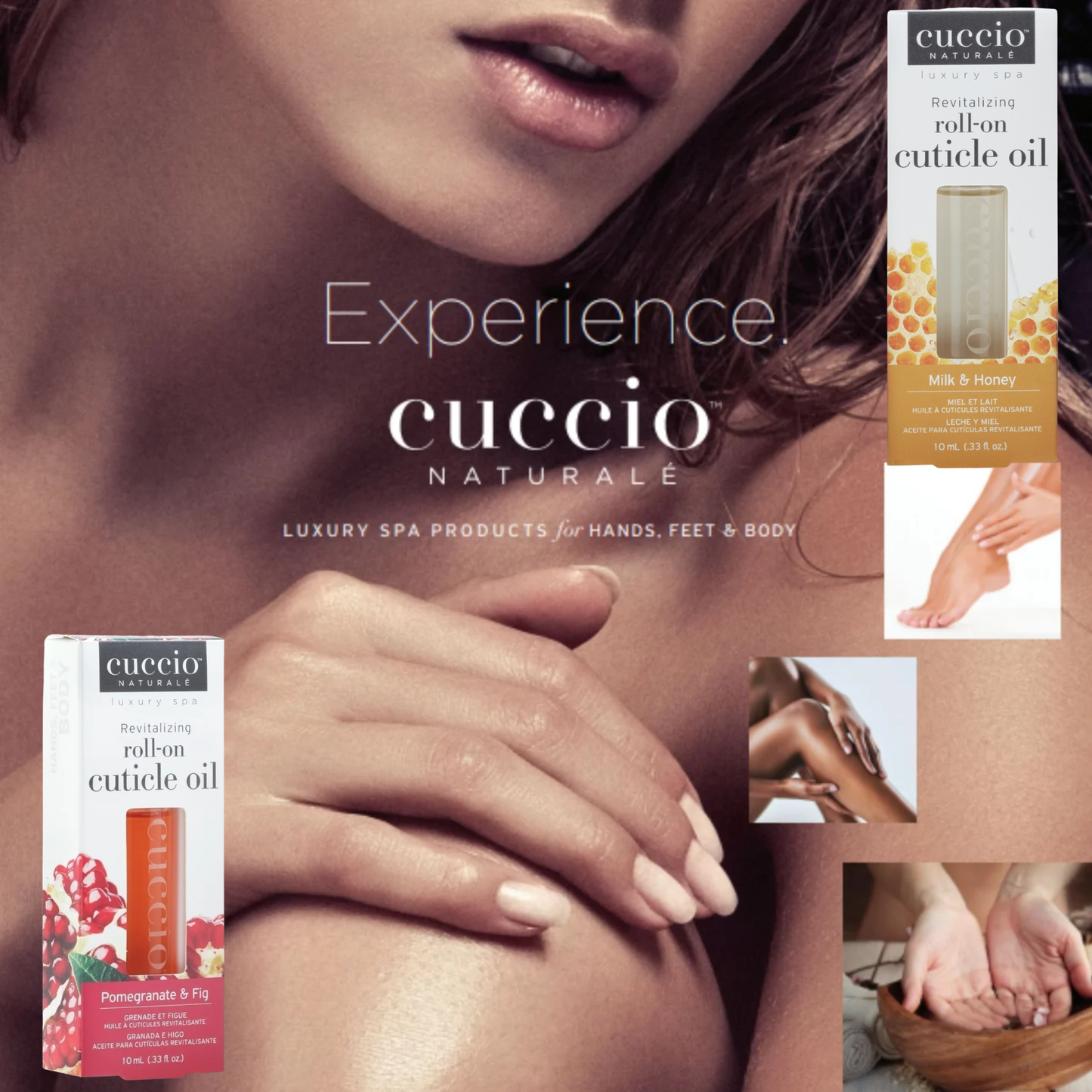 Huile à cuticules roll-on Cuccio Naturalé – 10 ml