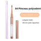 Pinceau polyvalent pointu 11 mm pour ongles, modèle 04