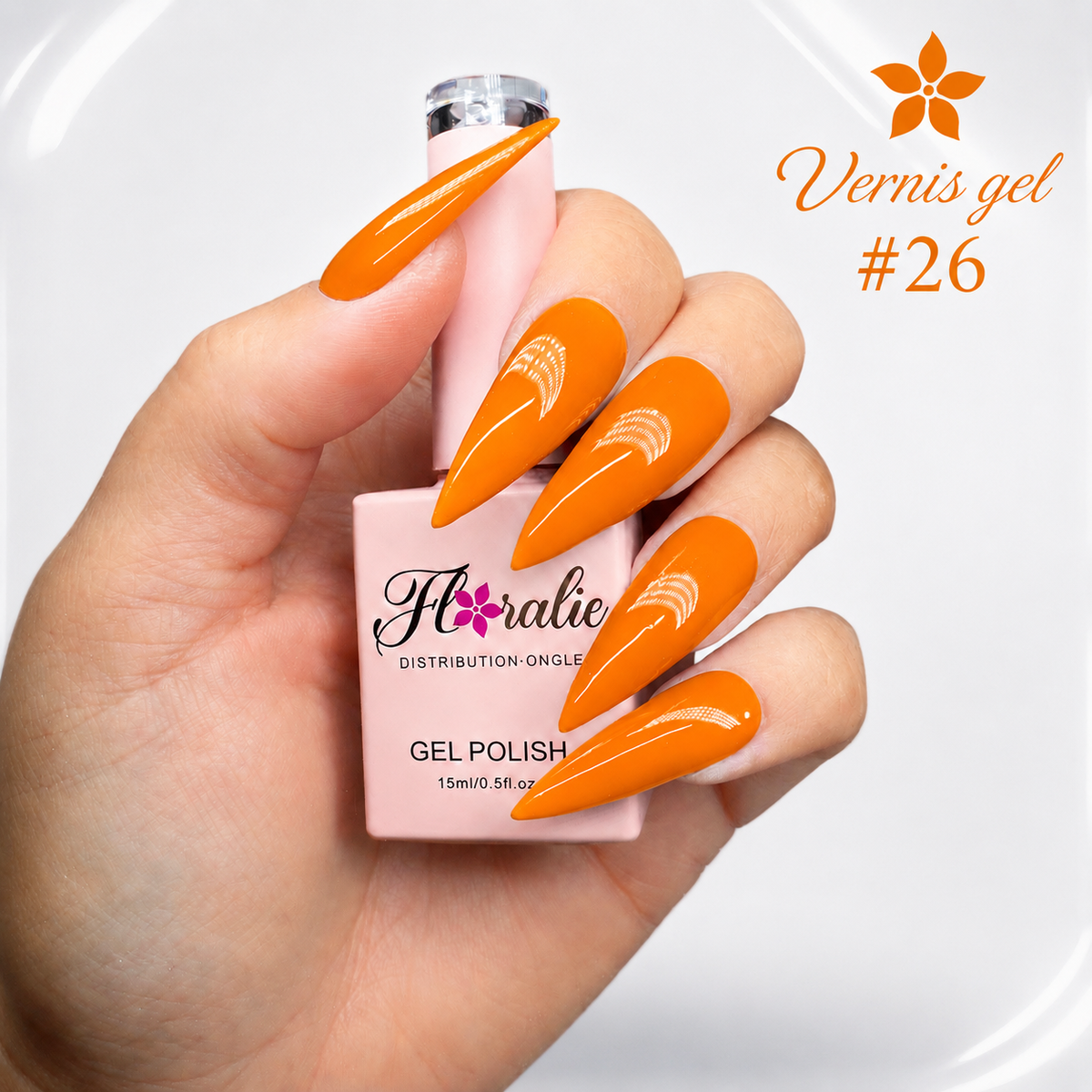 Vernis gel floralie #26