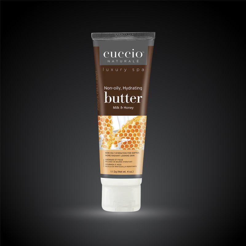 Beurre hydratant Cuccio Naturalé miel et lait, pot de 113 g