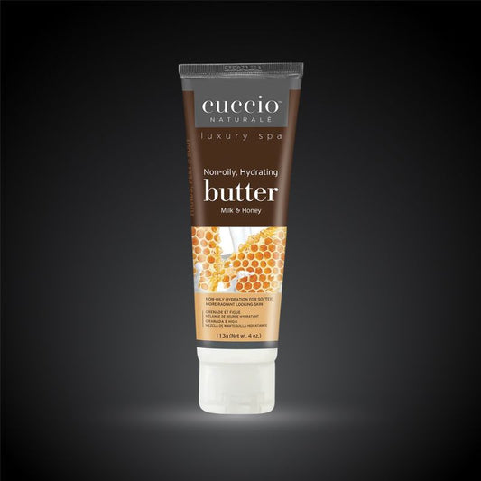 Beurre hydratant Cuccio Naturalé miel et lait, pot de 113 g