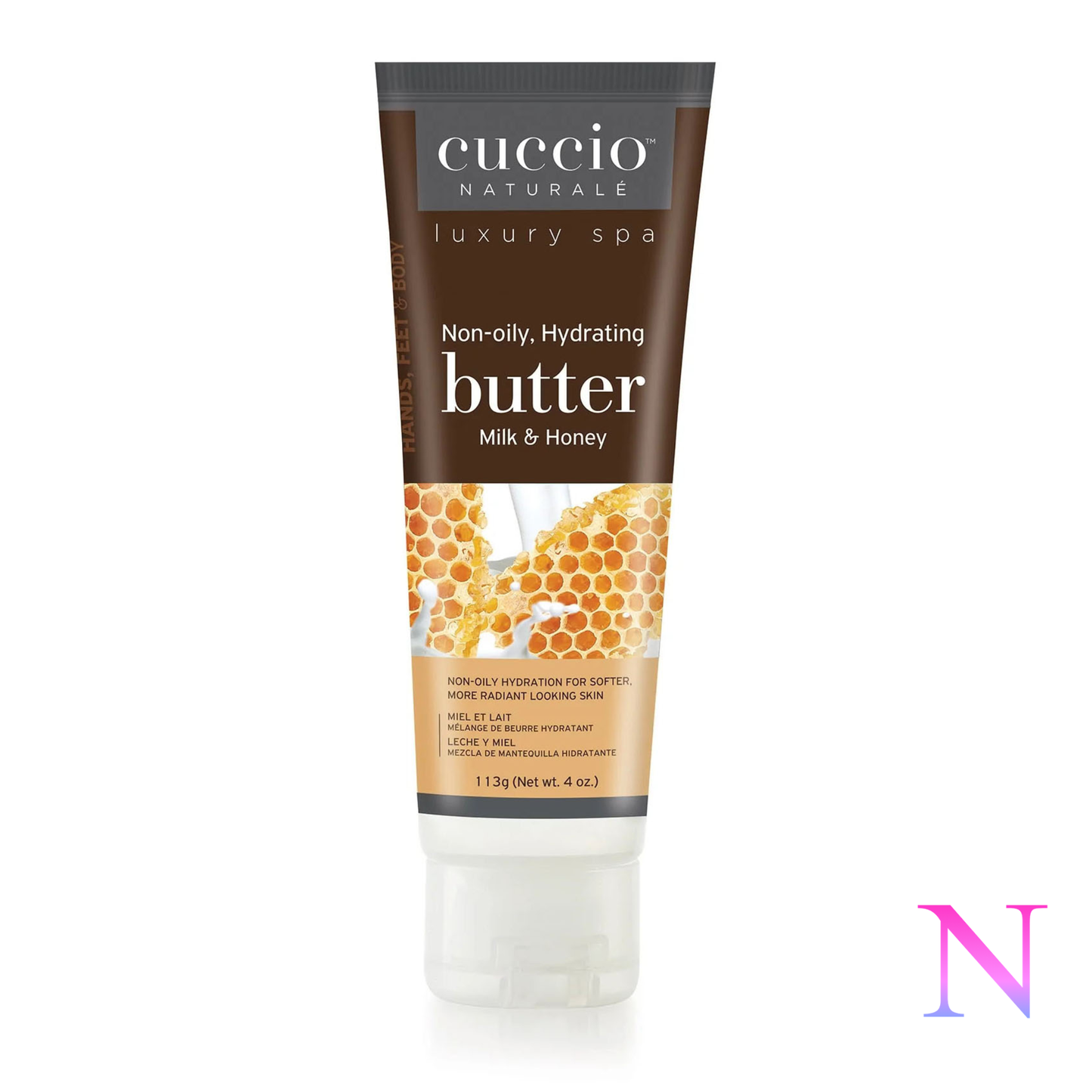 Beurre hydratant Cuccio Naturalé – Mains, pieds et corps 113 g