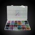 Boîte de 9000 strass multicolores pour ongles