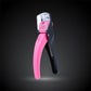 Coupe-capsules ajustable rose en acier inoxydable