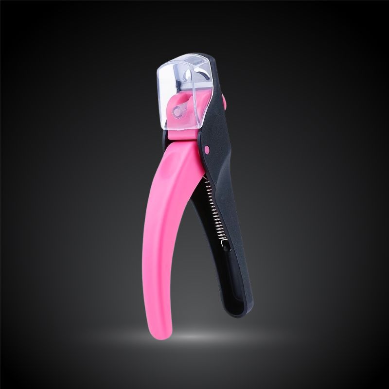Coupe-capsules ajustable rose en acier inoxydable