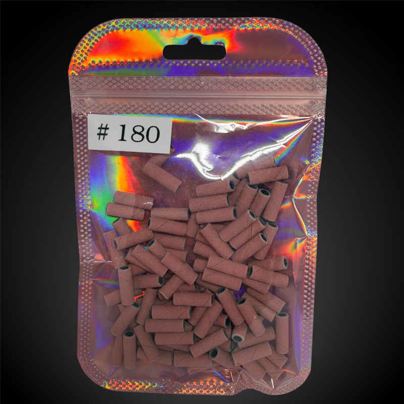 Embouts de ponçage émeris grain 180, petit 3,1 mm