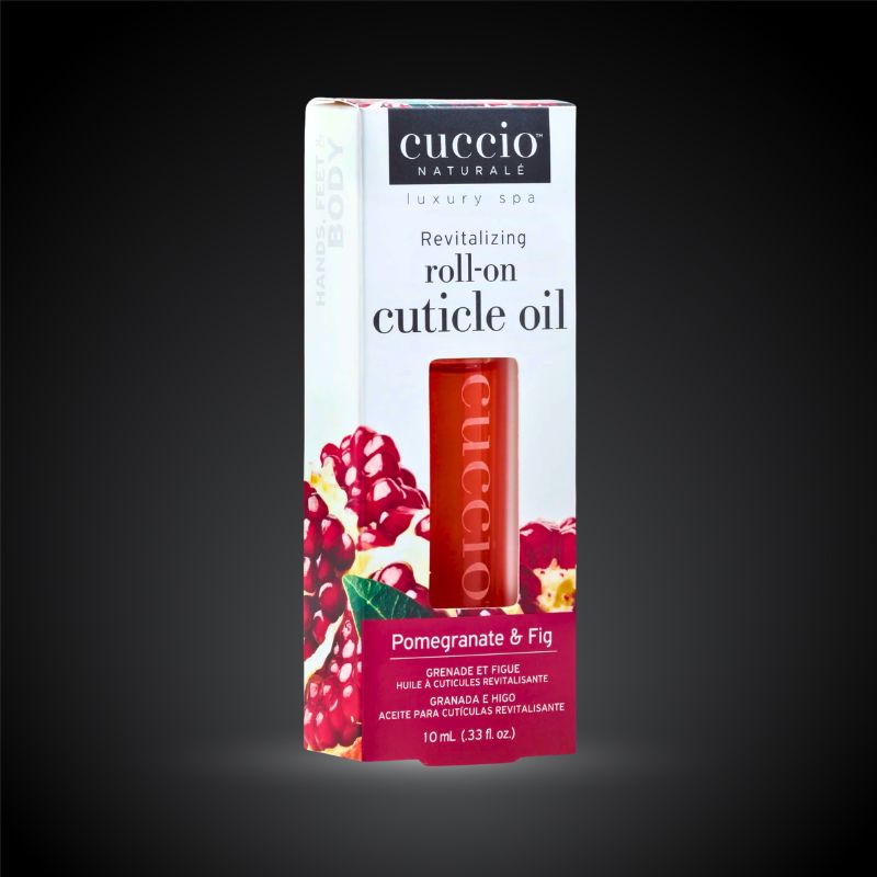 Huile à cuticules en roll-on Cuccio Naturalé grenade et figue