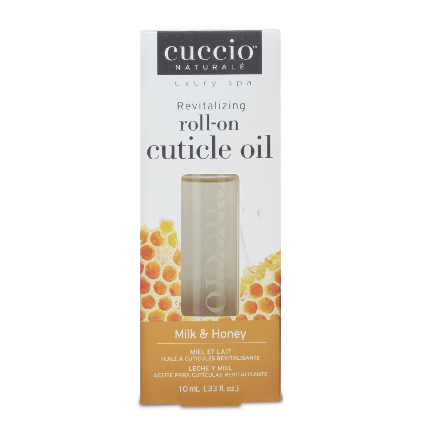 Huile à cuticules roll-on Cuccio Naturalé – 10 ml