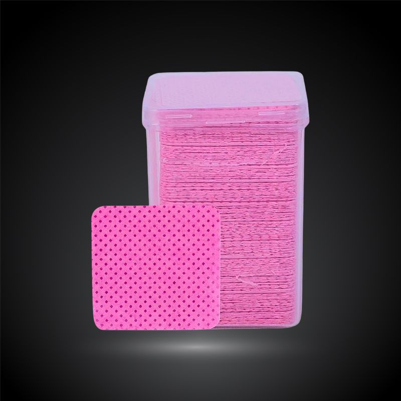 Lingettes pour ongles sans peluche