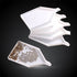 Plateau de tri blanc avec bec verseur pour strass et diamants d&
