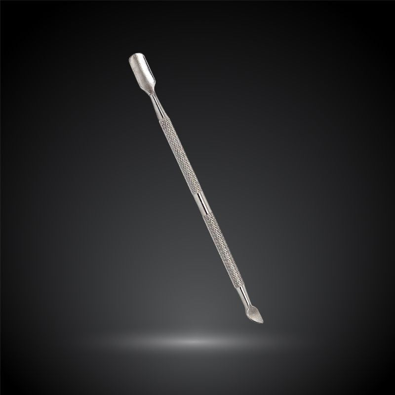 Pousse-cuticules en acier inoxydable à double extrémité